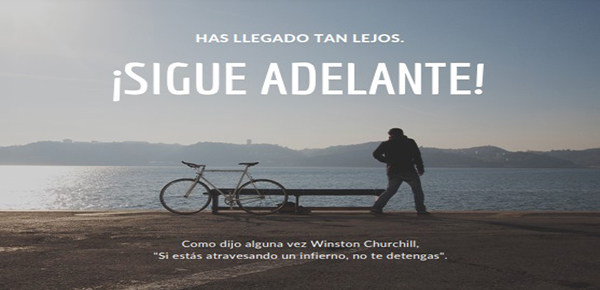 ¡SIGUE ADELANTE!
