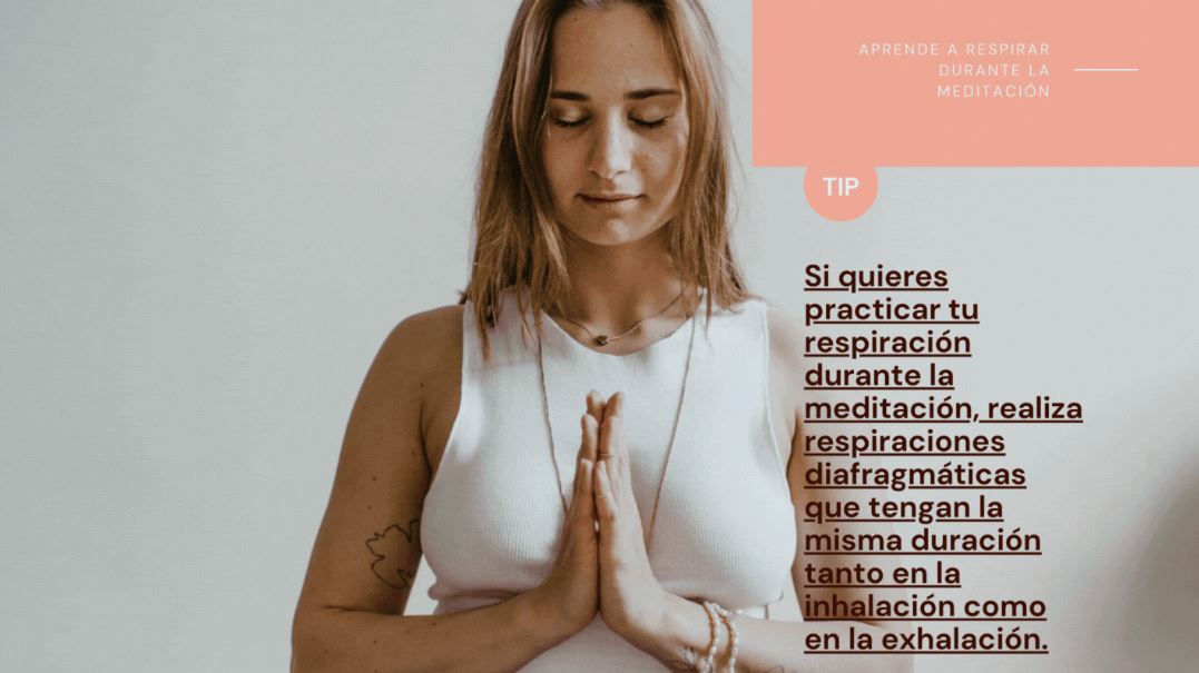 Aprendes a meditar cuando aprendes a respirar así …